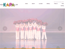 Tablet Screenshot of kenoshadancemusicdrama.com